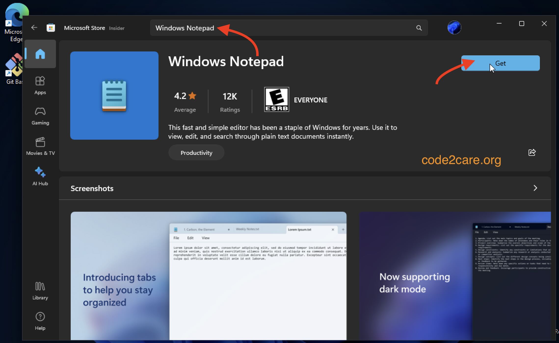 [Fix] Notepad Error Windows cannot access the specified Device or Path